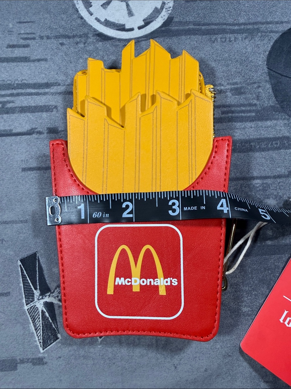 NWT LOUNGEFLY MCDONALDS FRIES CARD HOLDER COSPLAY WALLET - Picture 7 of 7